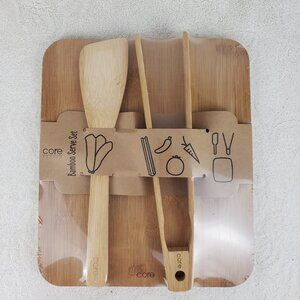 Core Home Bamboo Serve Set NWT